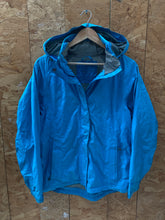 Vintage bright blue waterproof technical rainproof jacket size medium by LL Bean